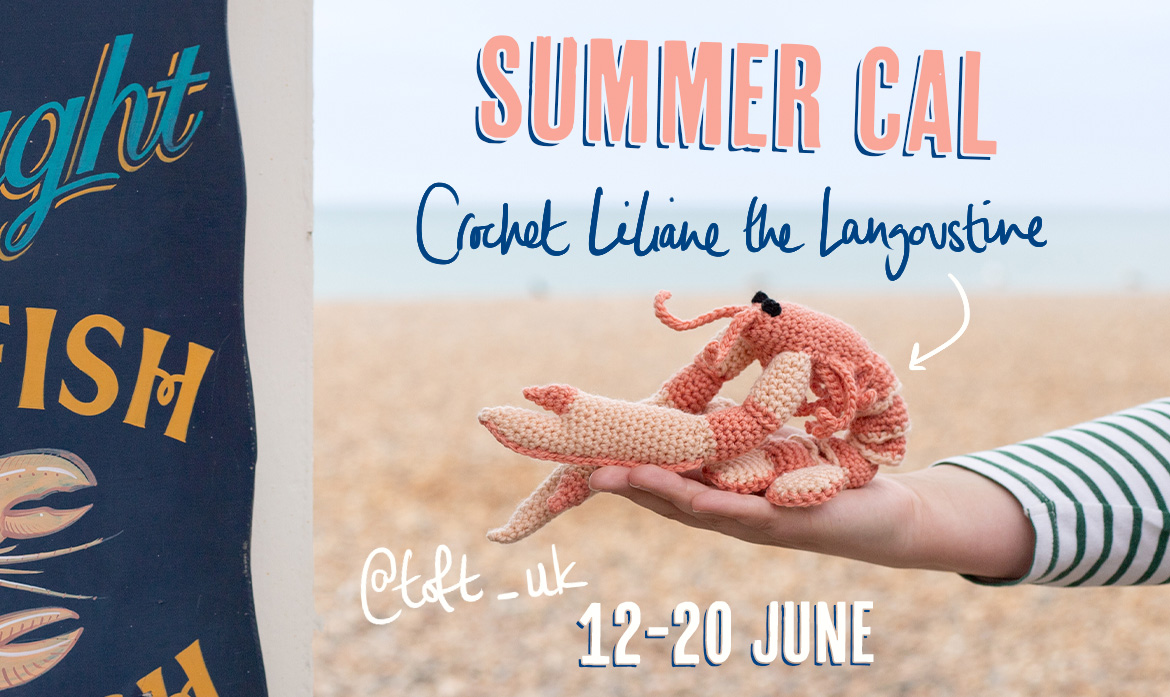 CAL crochetalong liliane the langoustine summer toft kerry lord